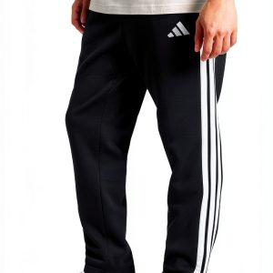 adidas Men's Sweatpants GER55 Regular Fit Cotton Blend Warm Sandstone-0