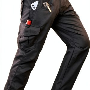 TrailPro Men's Hiking Pants Khaki 36W x 30L 65/35 Cotton-Poly-0
