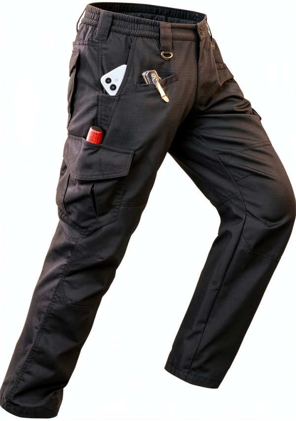 TrailPro Men's Hiking Pants Khaki 36W x 30L 65/35 Cotton-Poly-0