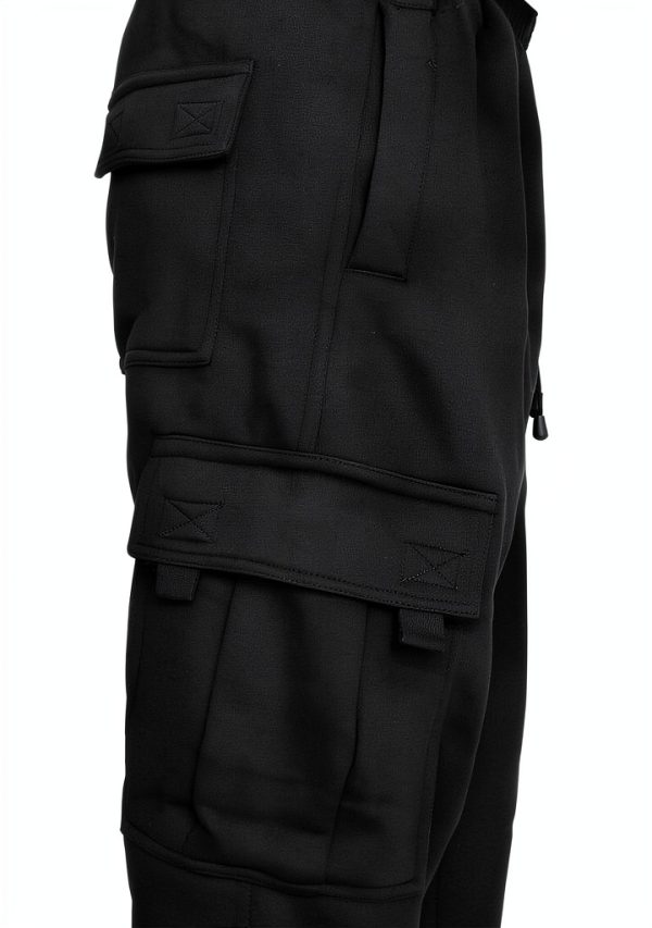 Men's Cargo Sweatpants - Khaki, XX-Large-3