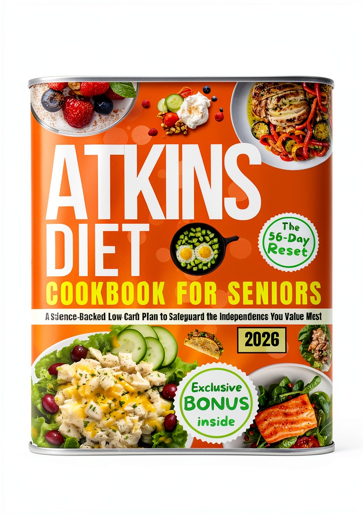 Low Carb Diets for Weight Loss guide displayed on a kitchen countertop with coffee and notebook