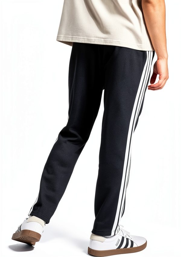 adidas Men's Sweatpants GER55 Regular Fit Cotton Blend Warm Sandstone-1