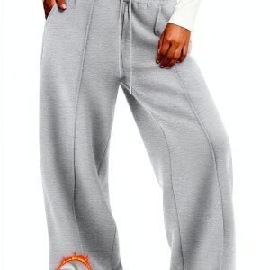 Women's Straight Leg Sweatpants - Watermelonred Medium-0
