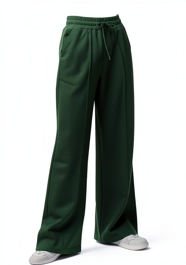 Women's Straight Leg Sweatpants - Watermelonred Medium-4