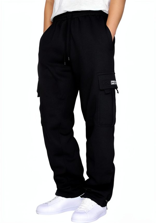 Men's Cargo Sweatpants - Khaki, XX-Large-0