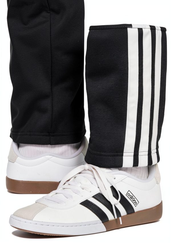 adidas Men's Sweatpants GER55 Regular Fit Cotton Blend Warm Sandstone-4