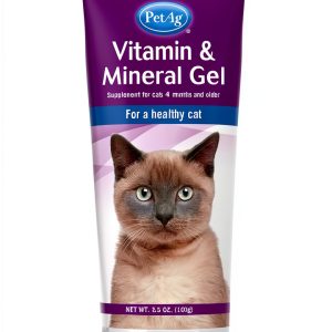 PetAg Vitamin and Mineral Gel Supplement for Cats 3.5oz Easy Digest-0