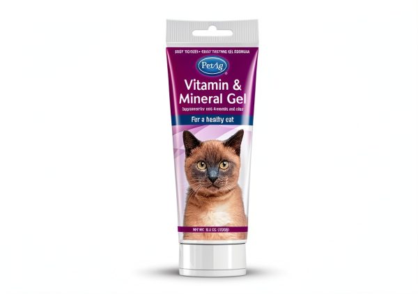 PetAg Vitamin and Mineral Gel Supplement for Cats 3.5oz Easy Digest-1
