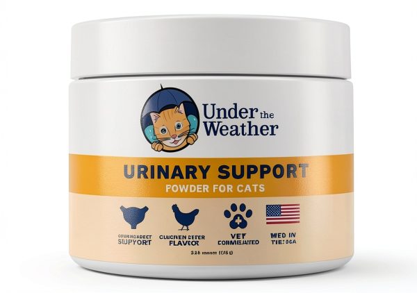 Under The Weather Urinary Support Powder for Cats Vet Formulated-0
