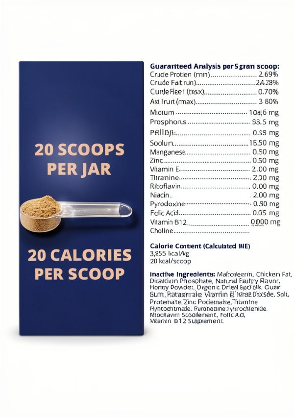 Under the Weather Ready Cal Powder for Cats | High-Calorie, Weight Gainer, Appetite Stimulant, Energy Booster Pet Supplement | 8 Ounces-1