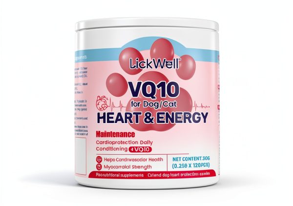 CoQ10 for Dogs LickWell Heart Support with Taurine - 120 Caps-7