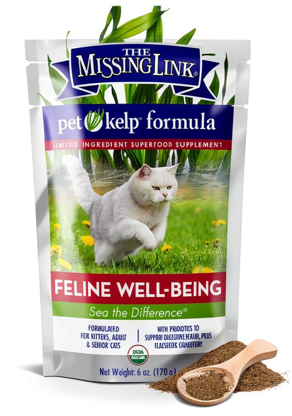 Pet Kelp Superfood Powder for Cats - 6oz Limited Ingredient Supplement-0