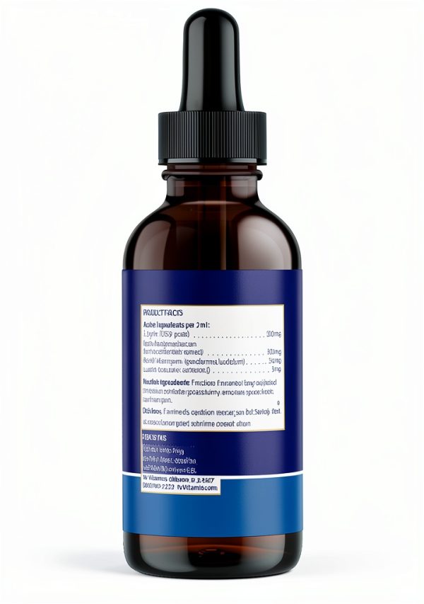 Rx Vitamins Liquid Immuno Dog & Cat Immune Support - Reishi Mushroom Supplement for Dogs & Cats Plus L-Lysine - Ideal Eye Supplements, Immunity Booster Supplements for Pets - 4 oz-6