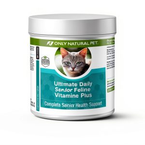 Only Natural Pet Senior Cat Multivitamin Powder Immune Joint Support-0