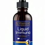Rx Vitamins Liquid Immuno Dog & Cat Immune Support - Reishi Mushroom Supplement for Dogs & Cats Plus L-Lysine - Ideal Eye Supplements, Immunity Booster Supplements for Pets - 4 oz-0