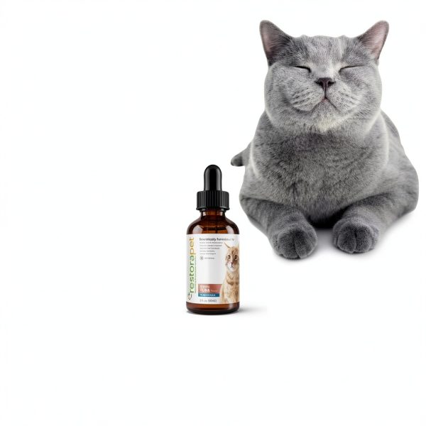 RestoraPet Organic Cat Supplement – Antioxidant Liquid Drops, Tuna-1