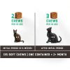 Lysine Cat Treats with Natural Vitamins & Trace Minerals - Daily Immune Support for Cats & Kittens That Eases Sneezing, Runny Nose, Watery Eyes - Promotes Respiratory Health, Normal Eye Function 135-3