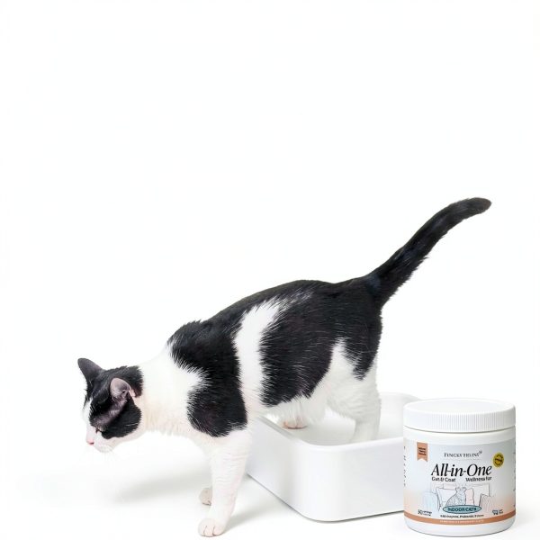 Indoor Cat Multivitamin - Finicky Feline Omega 3 Lysine-6
