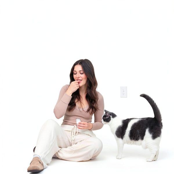 Indoor Cat Multivitamin - Finicky Feline Omega 3 Lysine-3