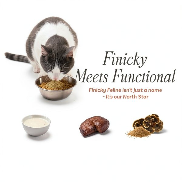 Indoor Cat Multivitamin - Finicky Feline Omega 3 Lysine-7
