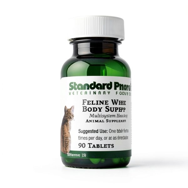 Feline Whole Body Support Standard Process Cat Multivitamin 90 Tablets-3