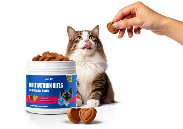 Just Try 23-in-1 Taurine Cat Vitamins Treats with L-Lysine – 300 Bites-4