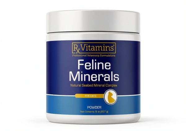 Rx Vitamins Feline Minerals – Taurine, Calcium, Immune Support 8oz-0